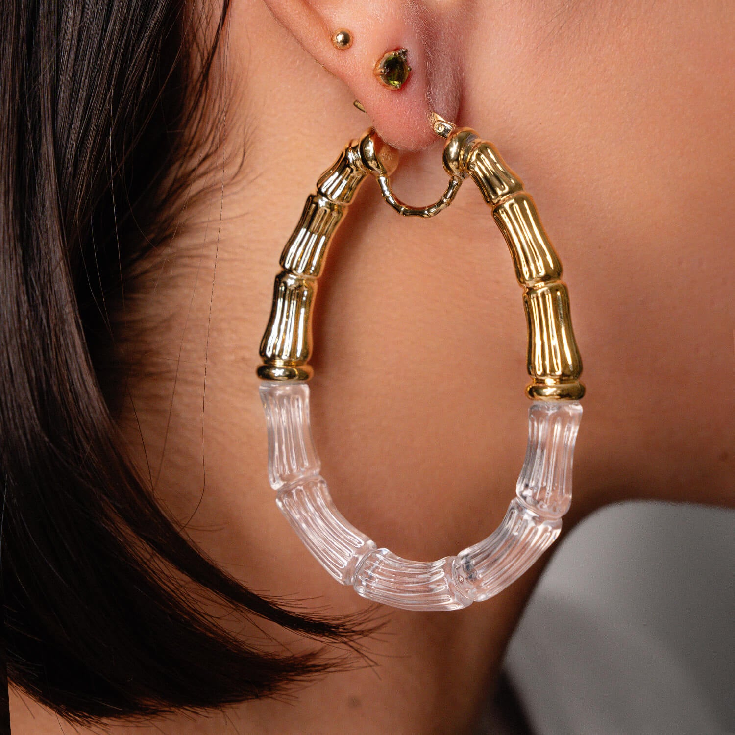 Duchess Bamboo Hoops