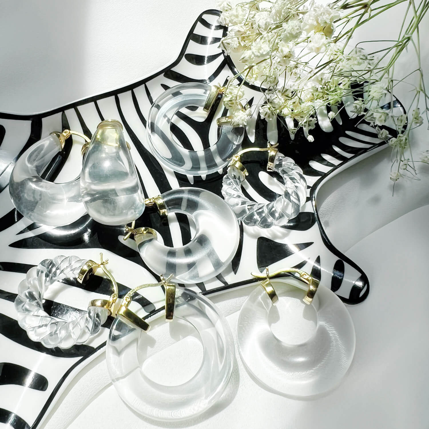 CHUNKY HOOP EARRINGS