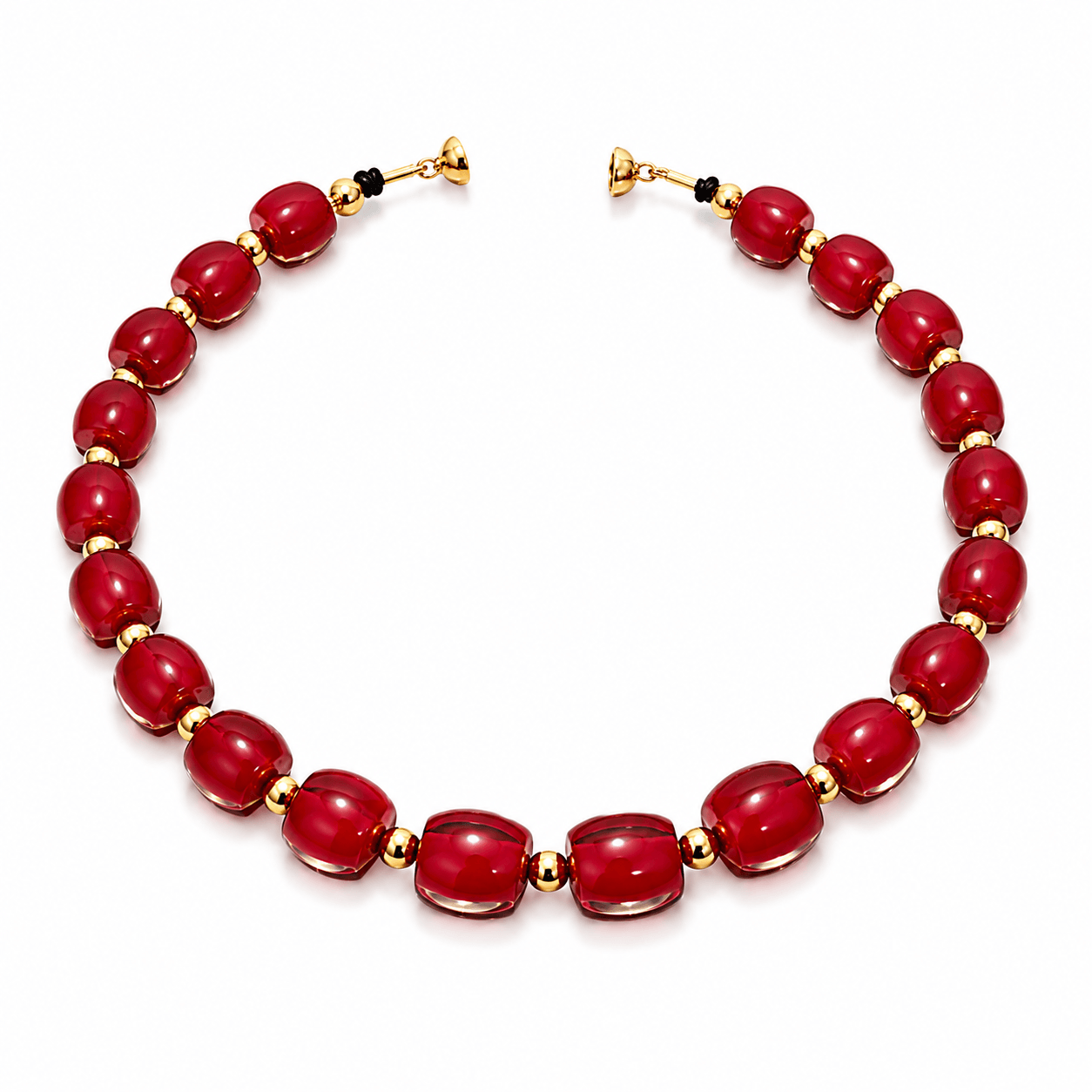 Beaded Lucite Necklace for After Hours