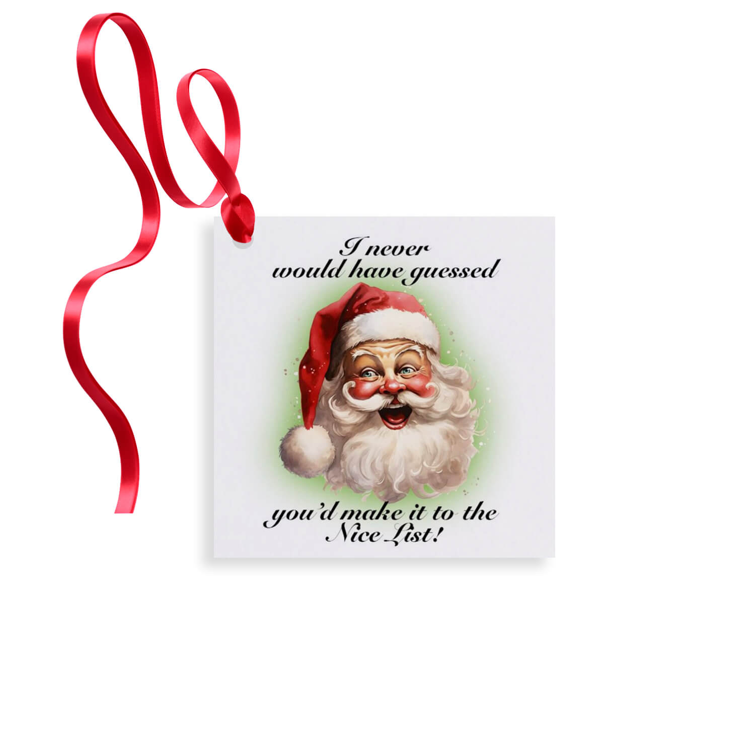 Holiday Gift Tags - Nice List