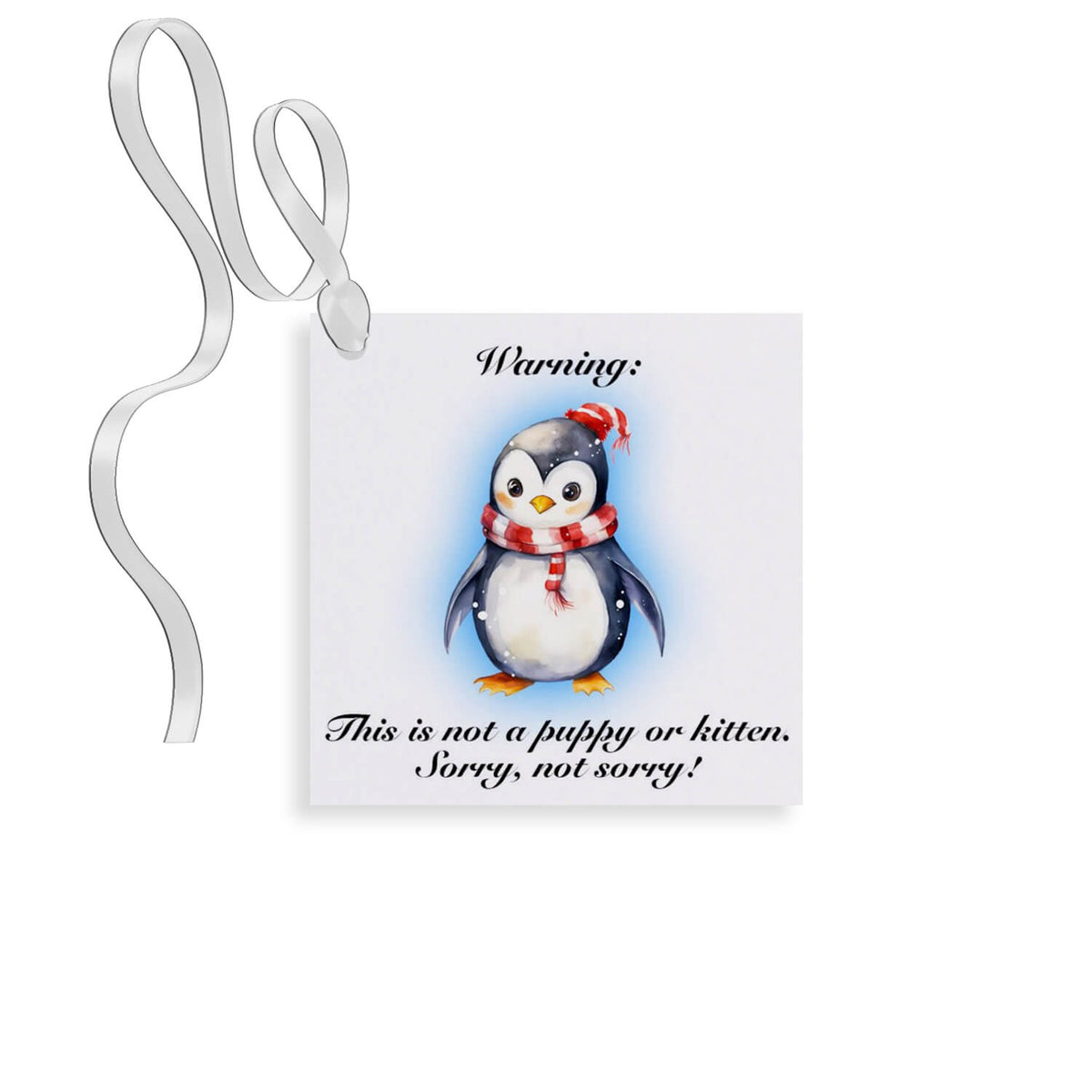 Holiday Gift Tags - Not a Puppy