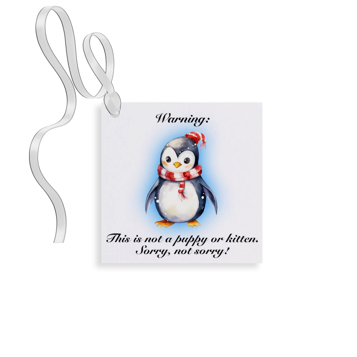 Holiday Gift Tags - Not a Puppy