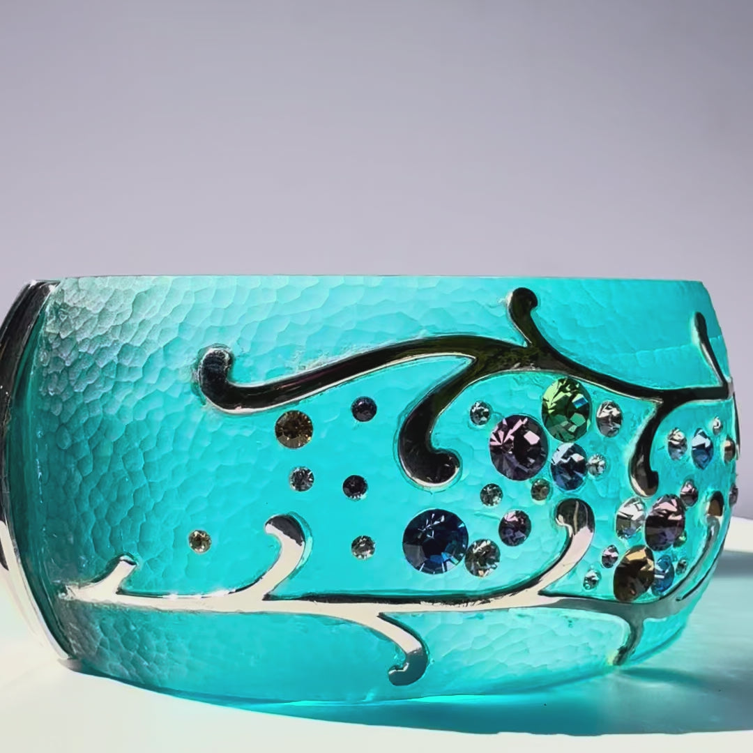 Extra Wide Confetti Bangle