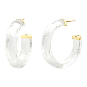 CLEAR HOOPS