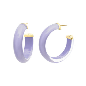 Lavender Hoops