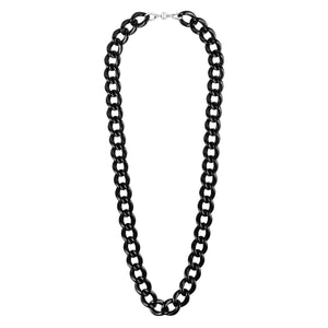 Extra Long XL Curb Link Lucite Necklace