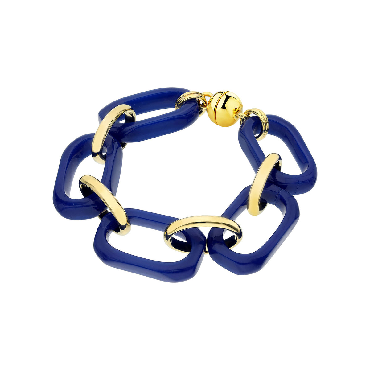 Rectangle Lucite Bracelet LAPIS