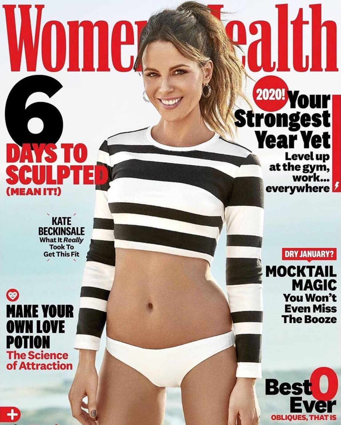 Thin Lucite Hoops Women's Health Magazine