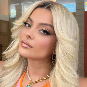 Bebe Rexha in Star Charm Hoops