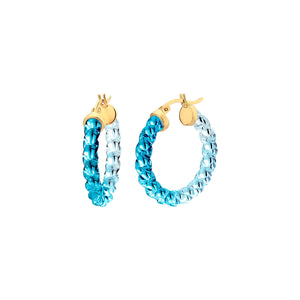 ROPE HOOPS IN BLUE