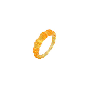 Honey bamboo ring