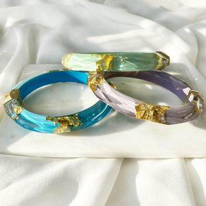 NEW FACETED BANGLES