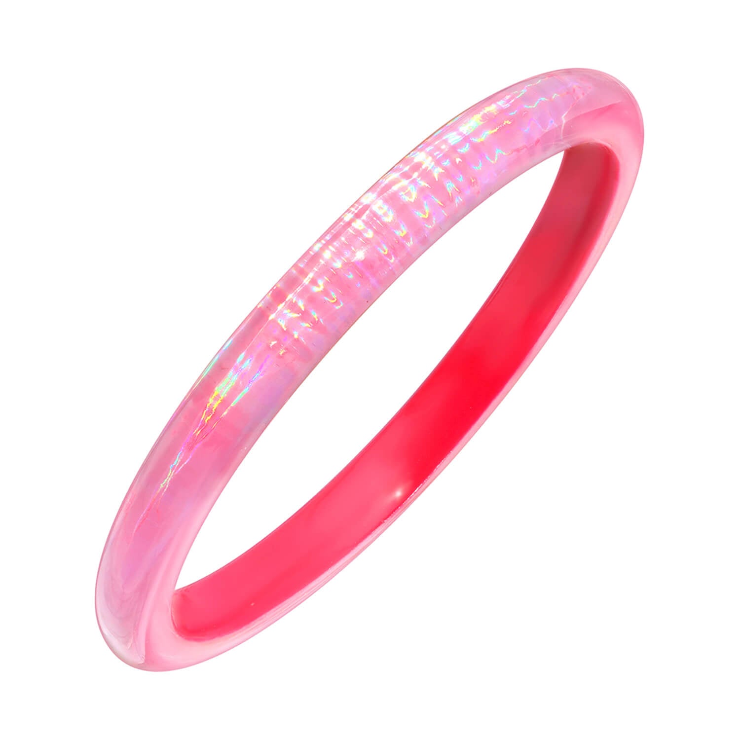 Rave Slip On Bangle in PINK