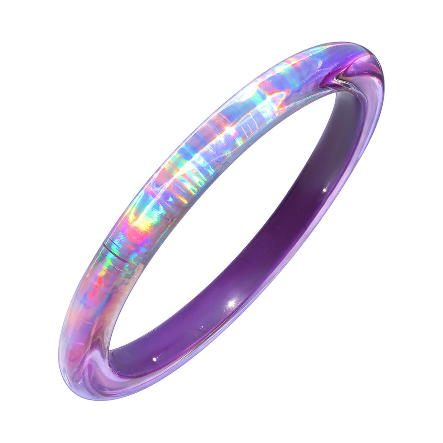Rave Slip On Bangle in PURPLE